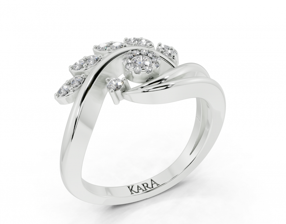 Inel cu Diamante de 0.22 ct