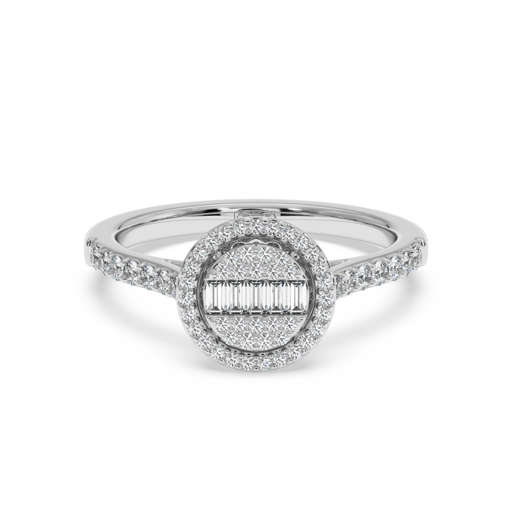 Inel cu diamante de 0.32ct