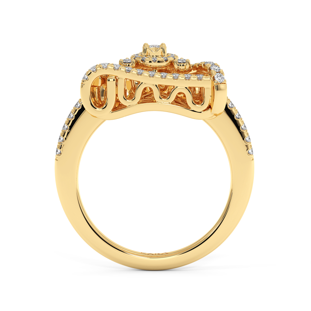 Inel cu Diamante de 0.34ct