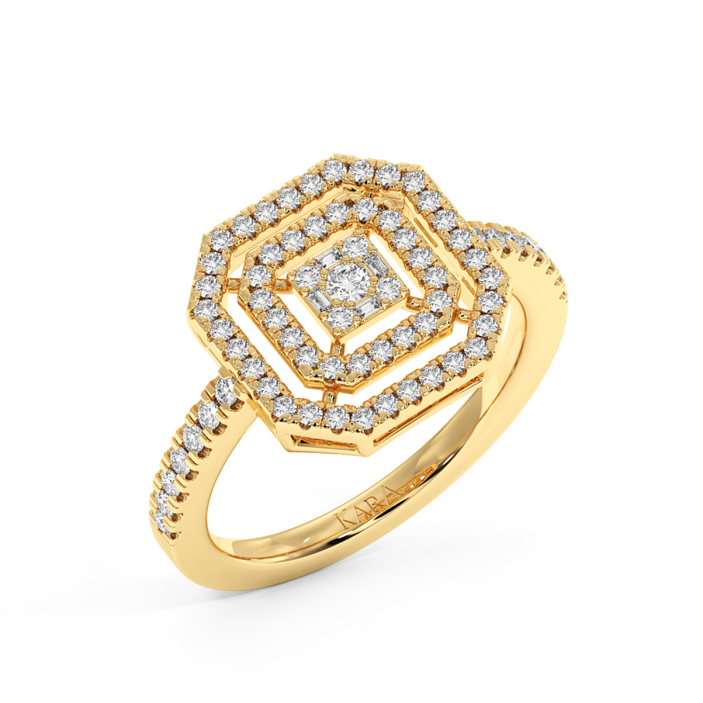 Inel cu Diamante de 0.35ct