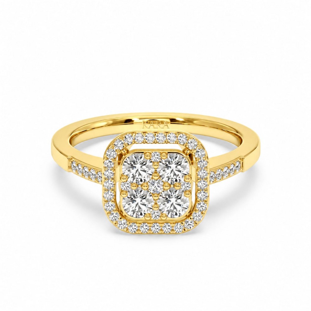 Inel cu Diamante de 0.37 ct