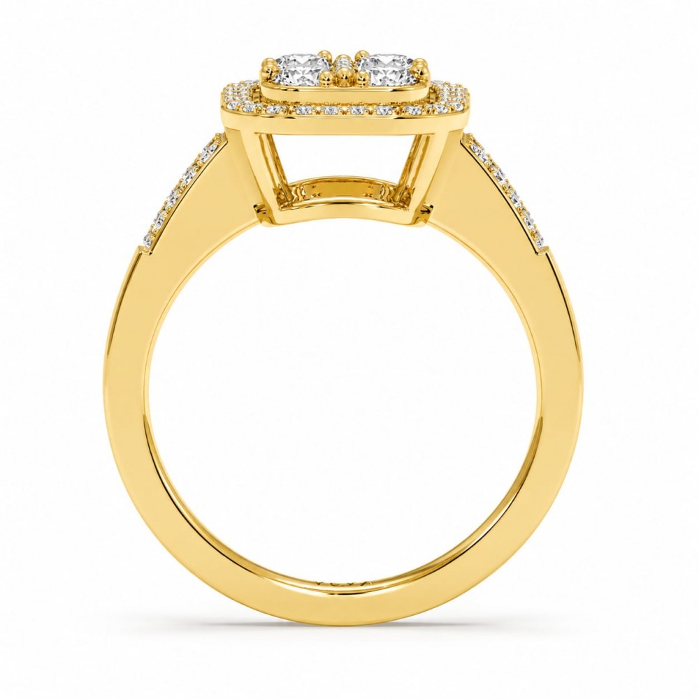 Inel cu Diamante de 0.37 ct