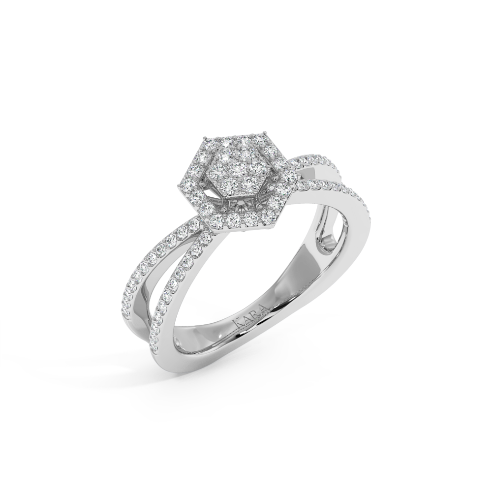 Inel cu Diamante de 0.47ct