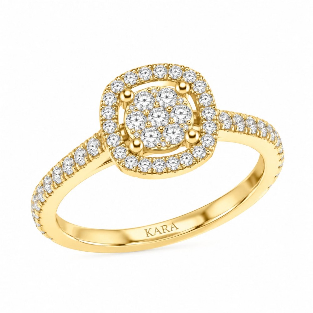 Inel cu Diamante de 0.49 ct