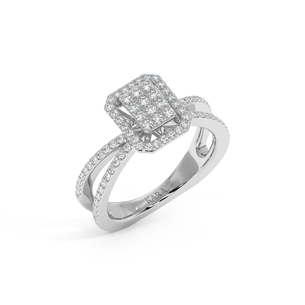 Inel cu Diamante de 0.52ct