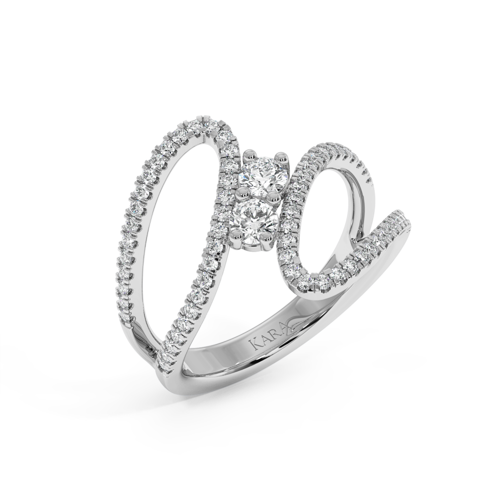 Inel cu Diamante de 0.60