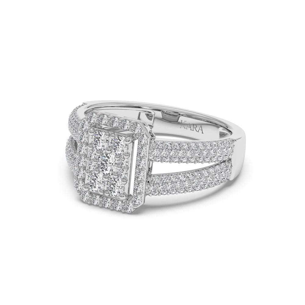 Inel cu Diamante de 1ct