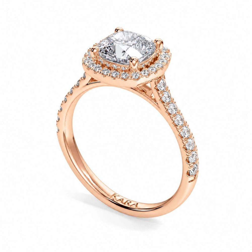 Inel de logodna cu Diamant central de 1.50 ct si diamante laterale de 0.26 ct