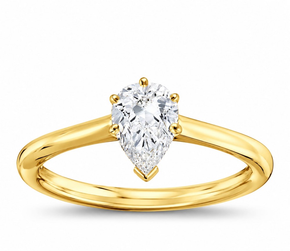 Inel de logodna Solitaire cu Diamant de 0.23 ct