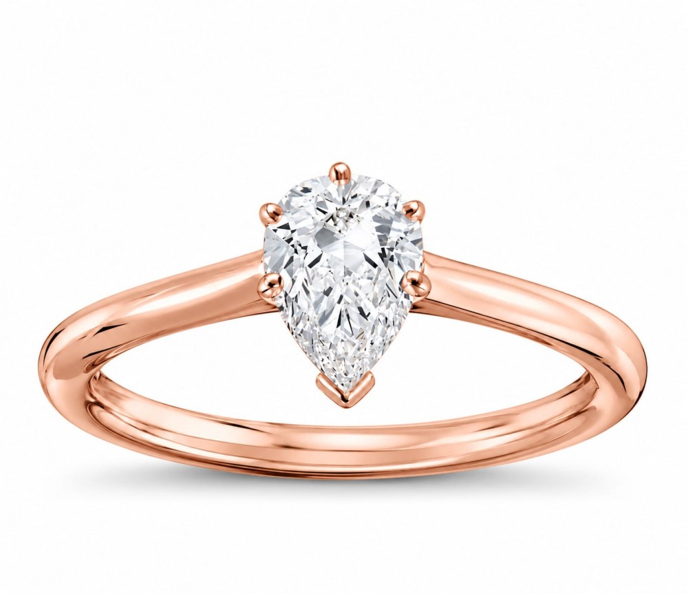 Inel de logodna Solitaire cu Diamant de 0.23 ct