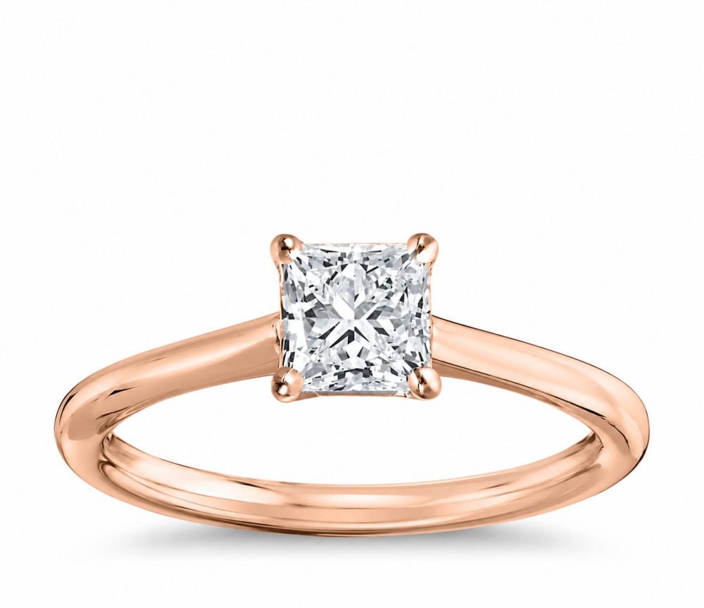 Inel de logodna Solitaire de 0.35 ct