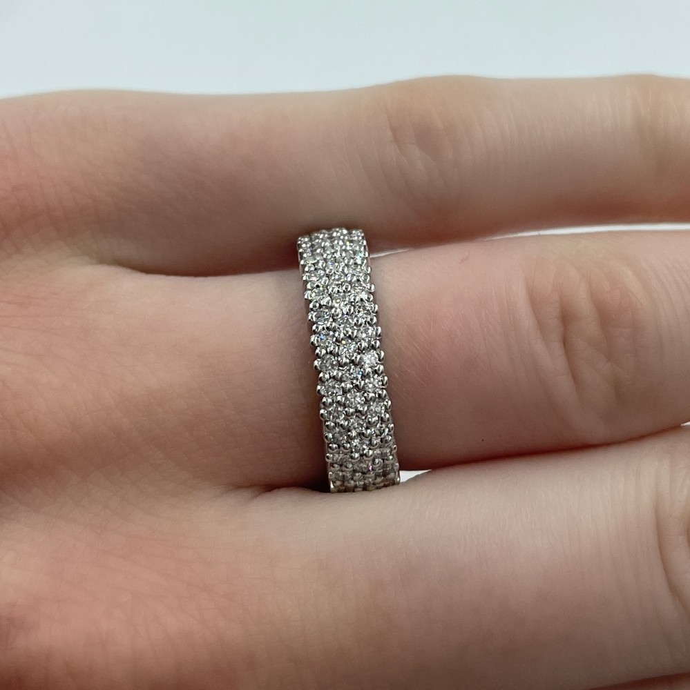 Inel eternity cu diamante de 1.50 ct