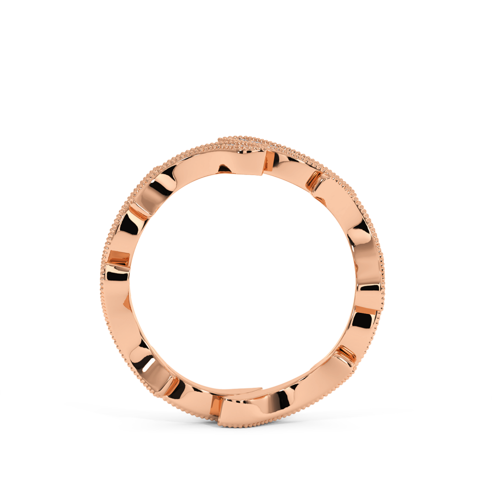 Inel Verigheta cu Diamante de 0.29 ct
