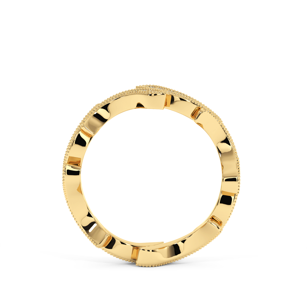Inel Verigheta cu Diamante de 0.29 ct