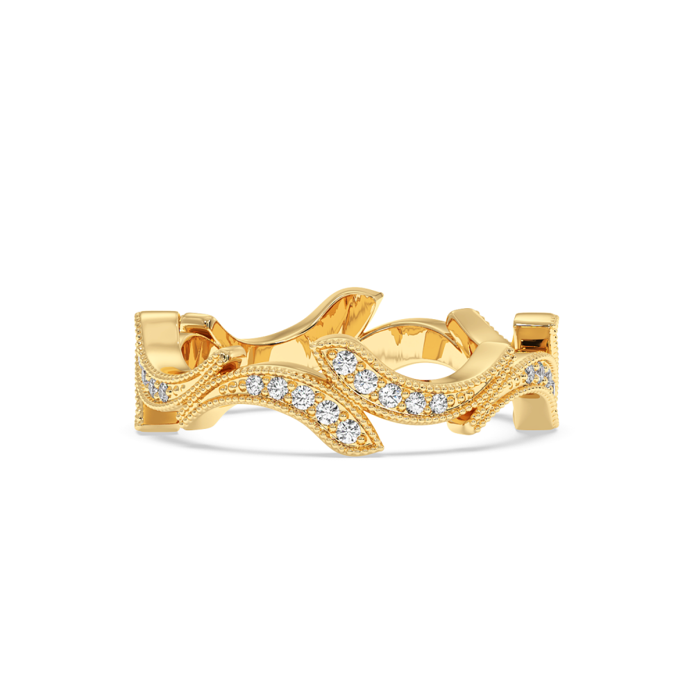 Inel Verigheta cu Diamante de 0.29 ct
