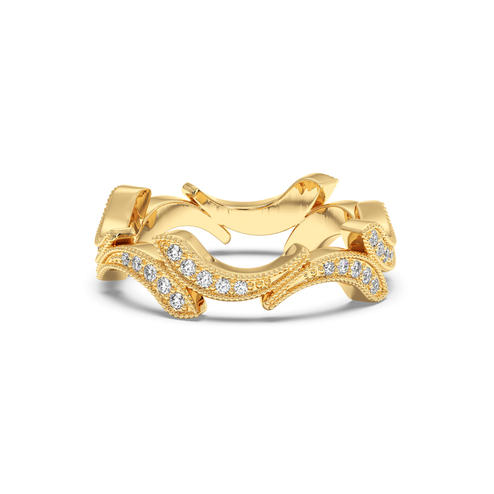 Inel Verigheta cu Diamante de 0.29 ct