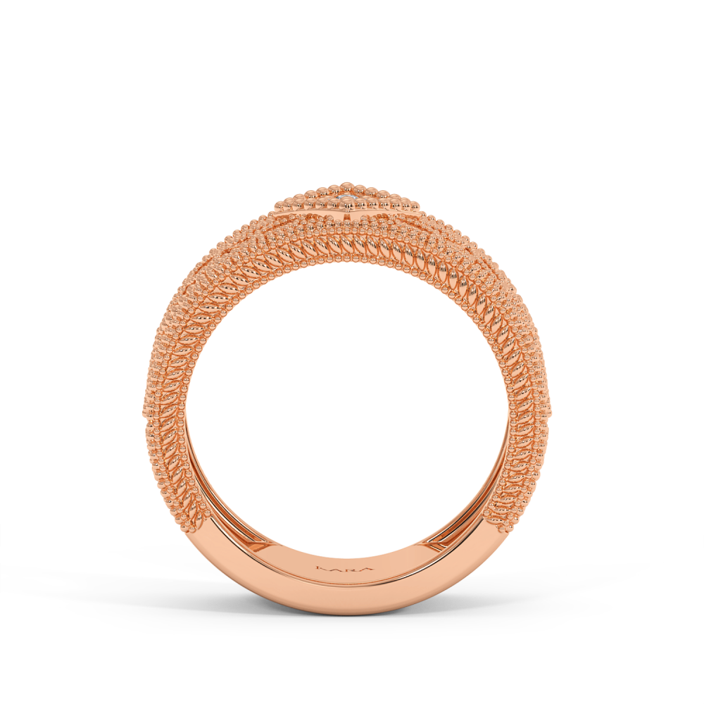 Inel Verigheta cu Diamante de 0.56 ct