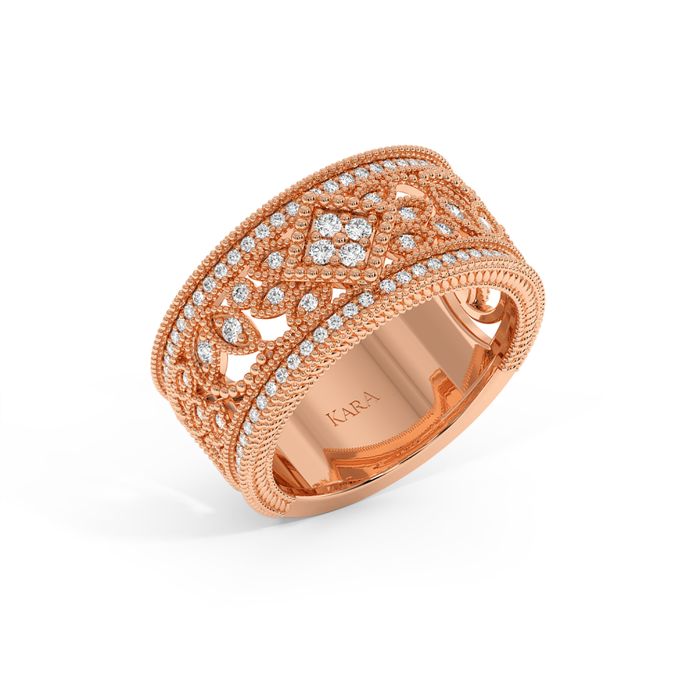Inel Verigheta cu Diamante de 0.56 ct