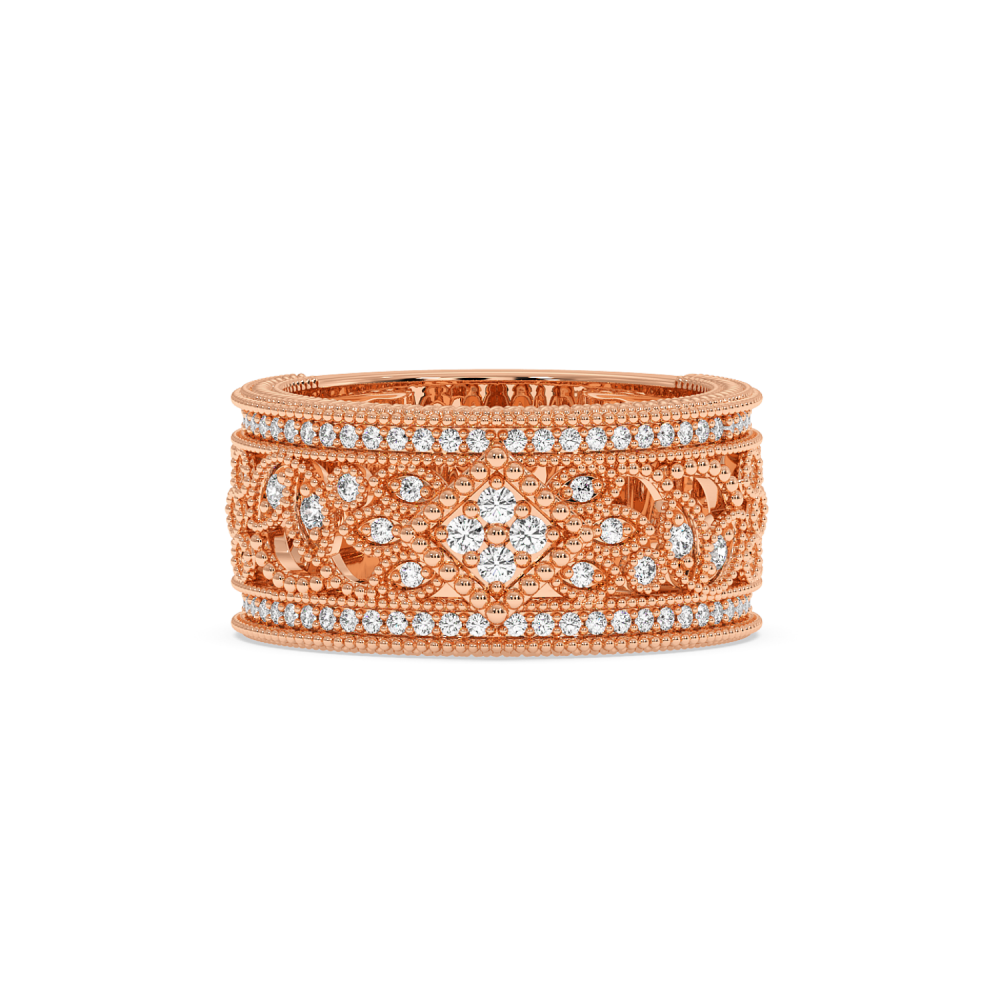 Inel Verigheta cu Diamante de 0.56 ct