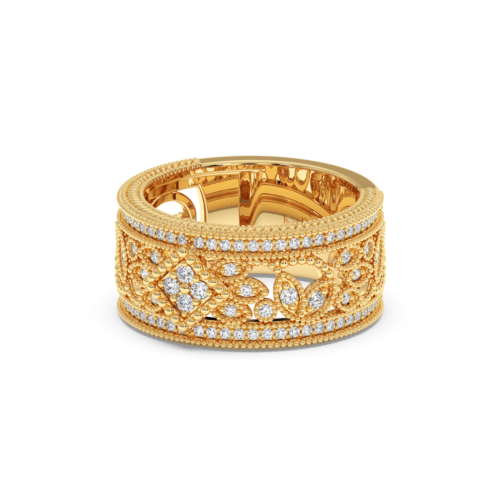Inel Verigheta cu Diamante de 0.56 ct