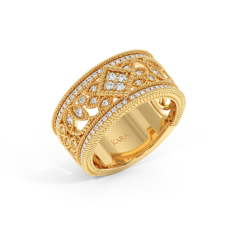 Inel Verigheta cu Diamante de 0.56 ct