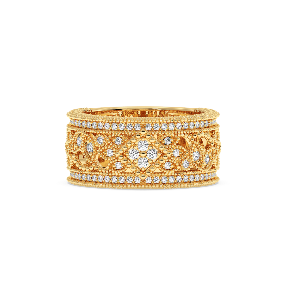Inel Verigheta cu Diamante de 0.56 ct