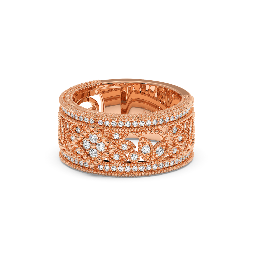 Inel Verigheta cu Diamante de 0.56 ct