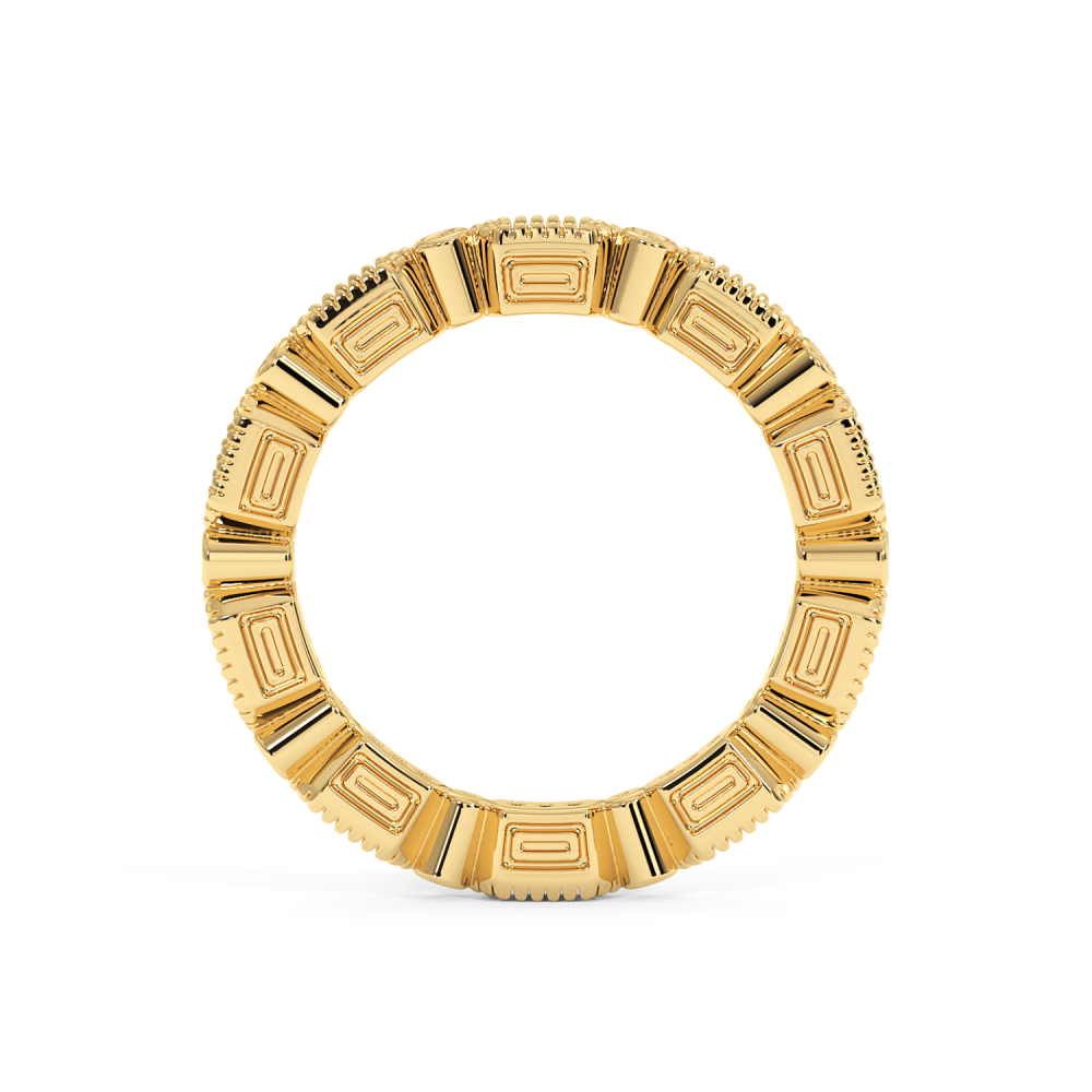 Inel Verigheta Eternity cu Diamante de 0.14ct