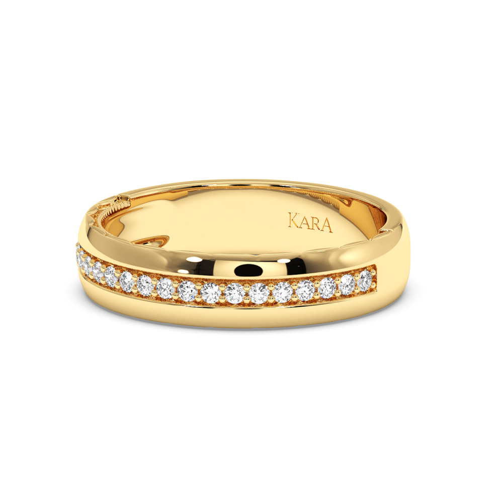 Inel/Verigheta Eternity cu Diamante de 0.19 ct