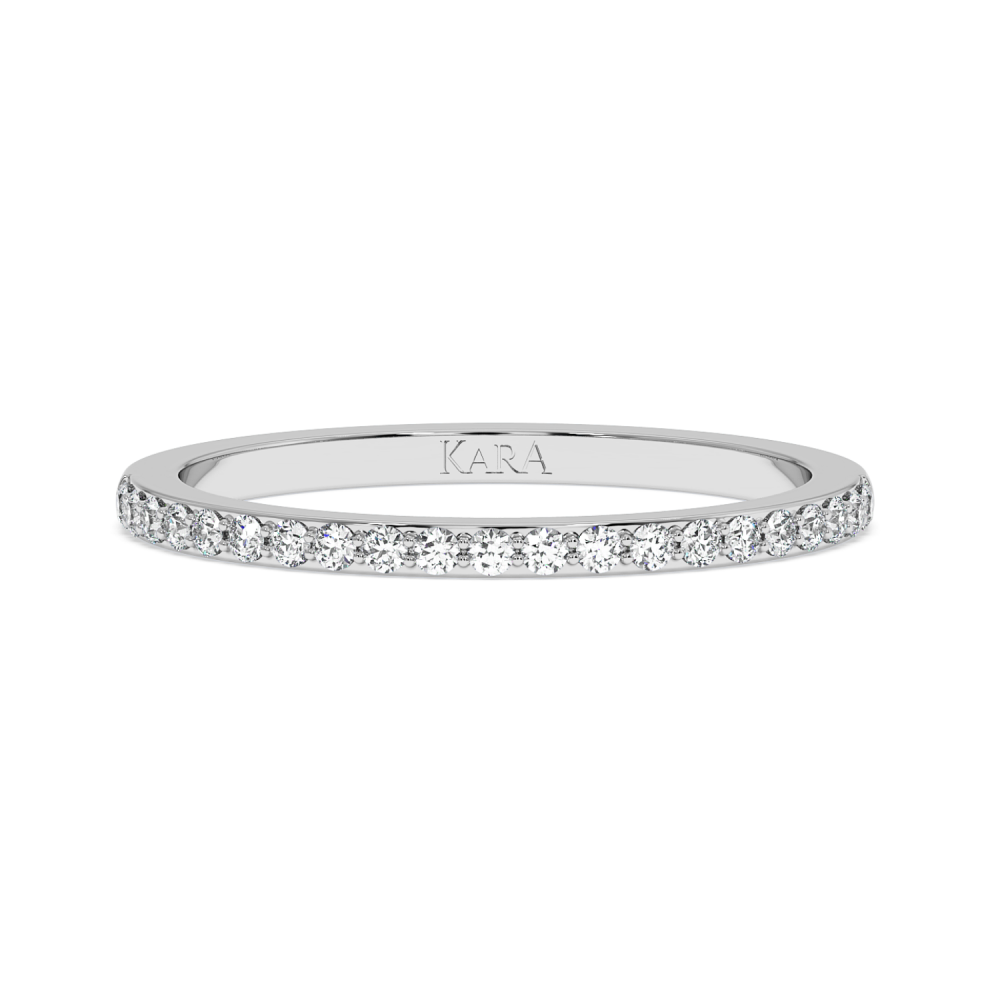 Inel/Verigheta Eternity cu Diamante de 0.21 ct