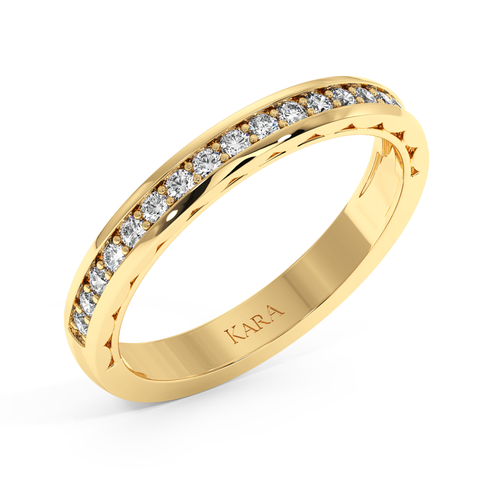 Inel/Verigheta Eternity cu Diamante de 0.30 ct