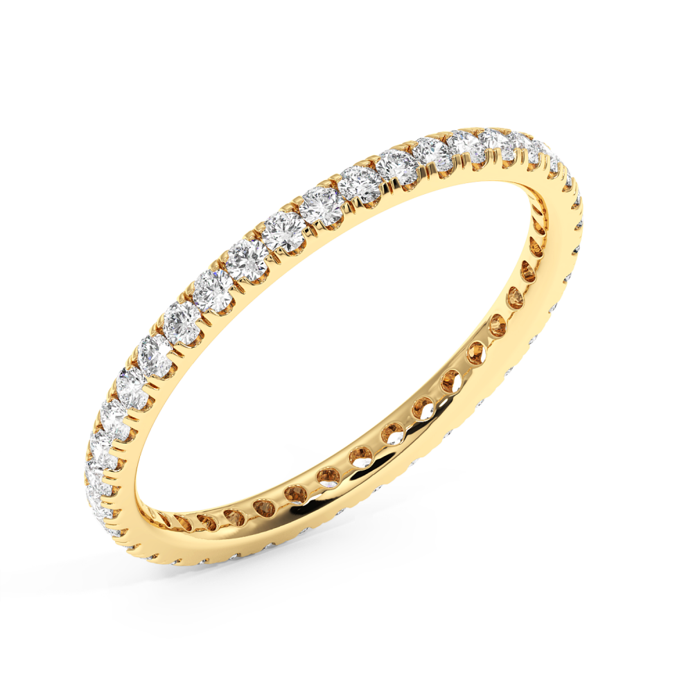 Inel/Verigheta Eternity cu Diamante de 0.60 ct