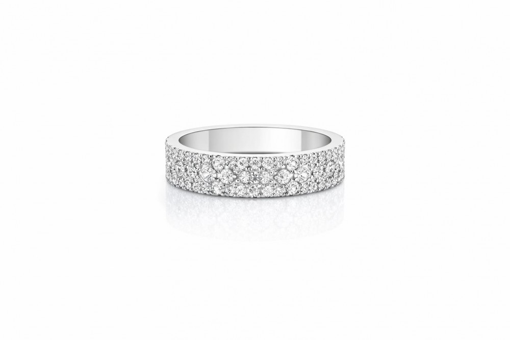 Inel/Verigheta Eternity cu Diamante de 1.62 ct