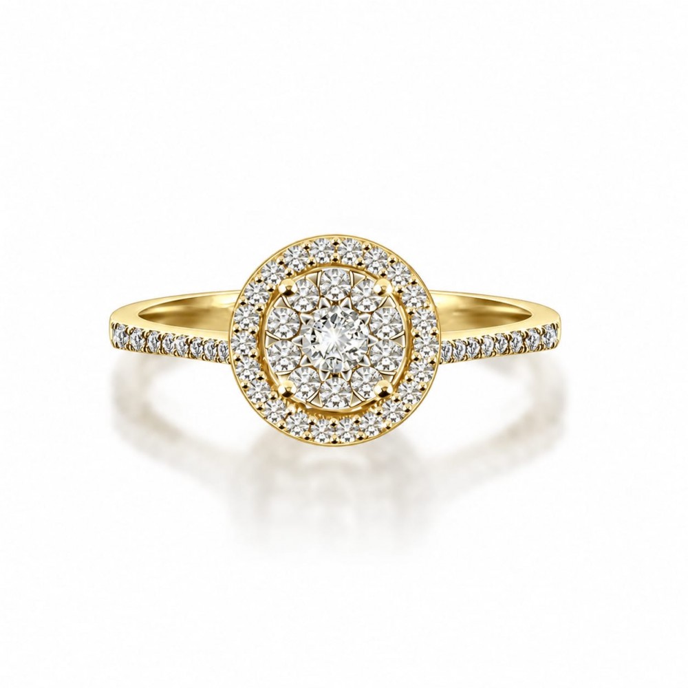 Inele cu Diamante de 0.30 ct