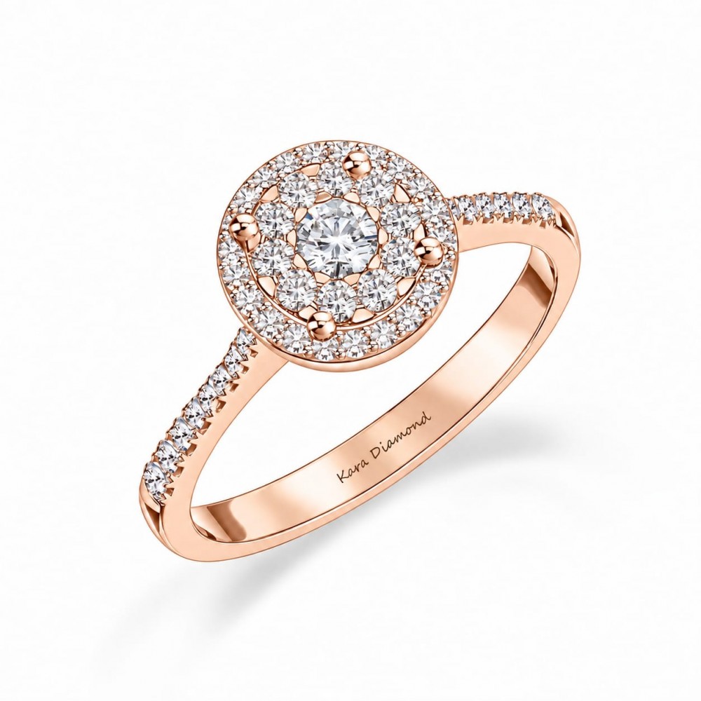 Inele cu Diamante de 0.30 ct