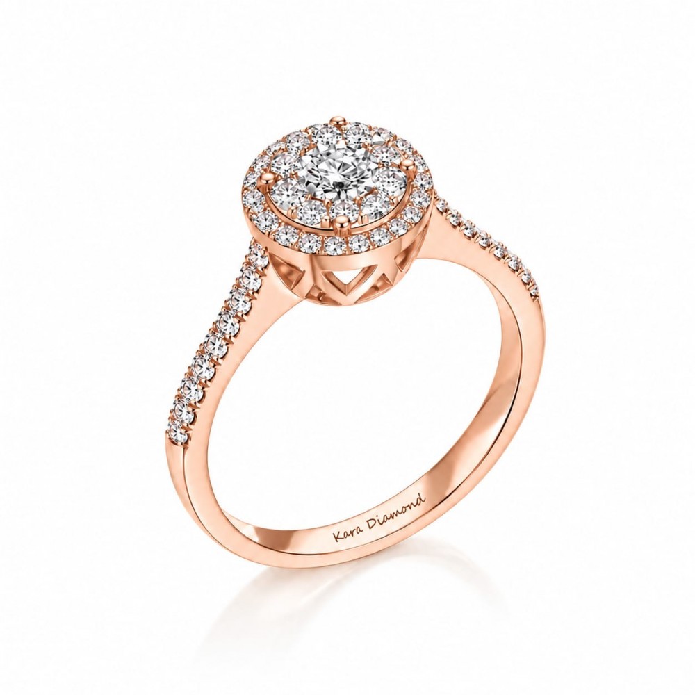 Inele cu Diamante de 0.30 ct