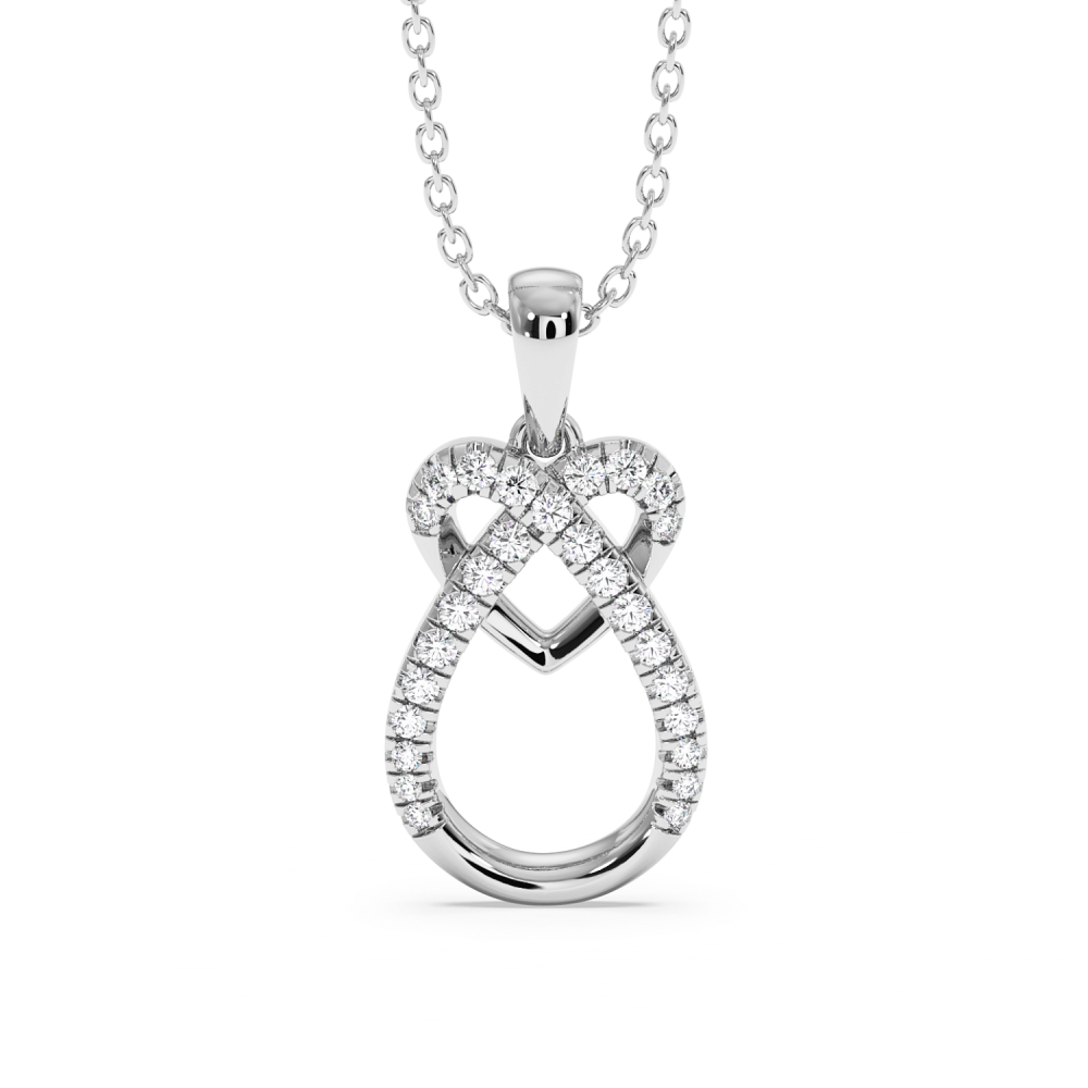 Pandantiv cu Diamante de 0.17ct