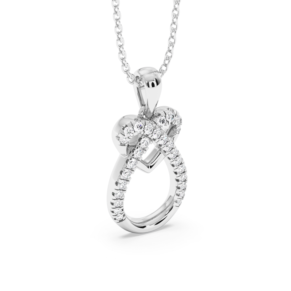 Pandantiv cu Diamante de 0.17ct