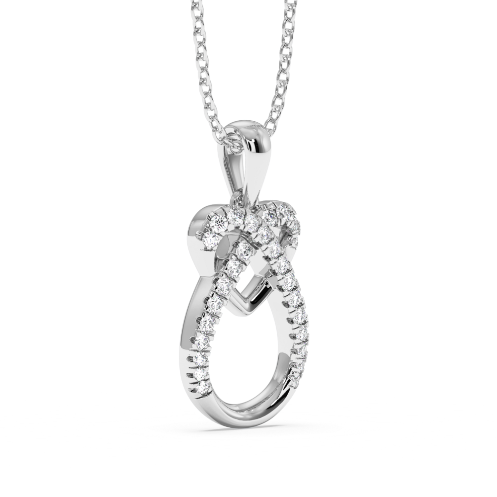 Pandantiv cu Diamante de 0.17ct