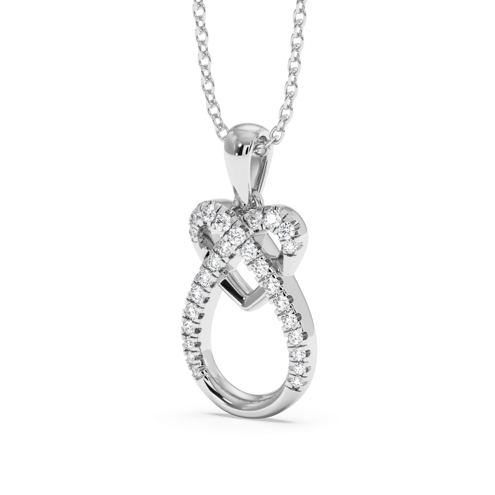 Pandantiv cu Diamante de 0.17ct