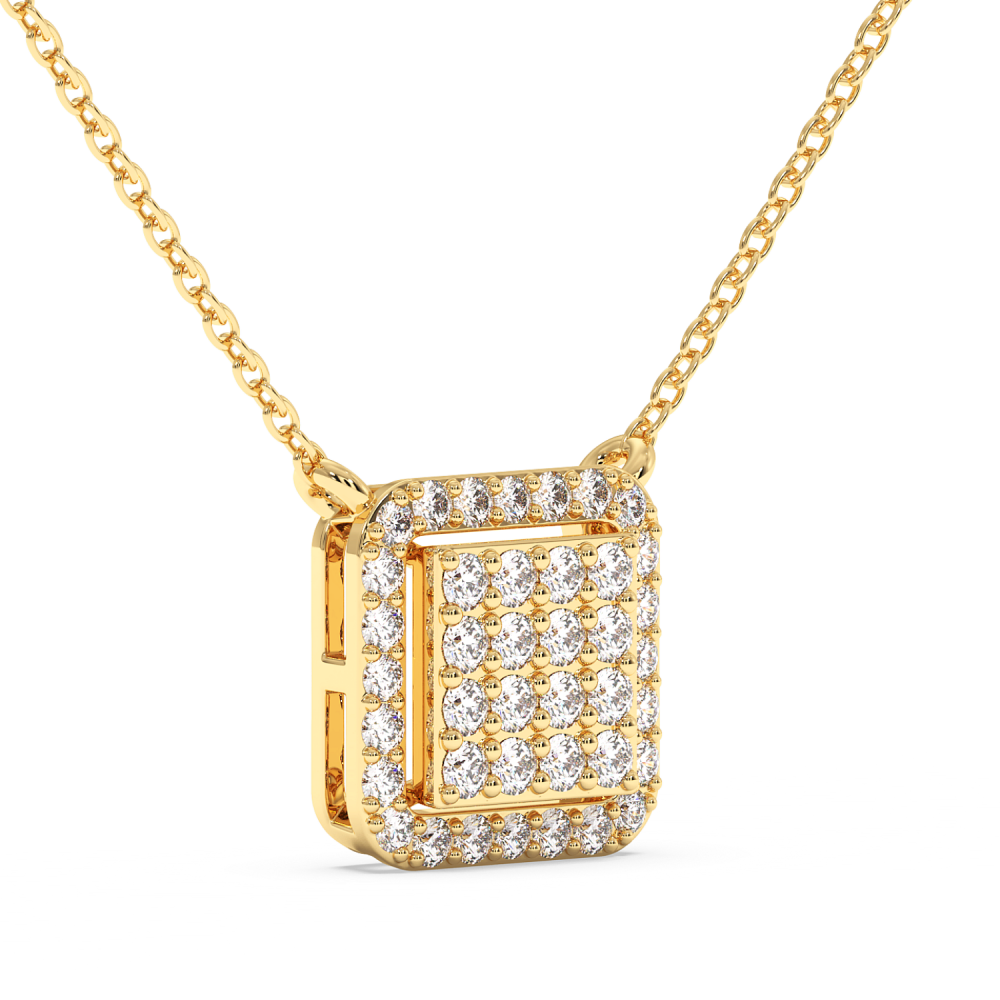 Pandantiv cu Diamante de 0.48ct