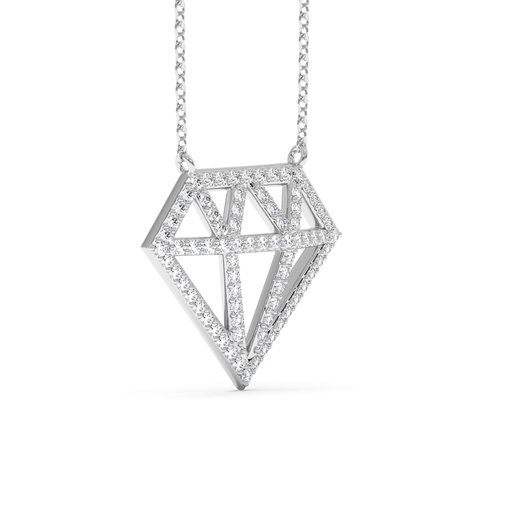 Pandantiv cu Diamante de 0.51ct