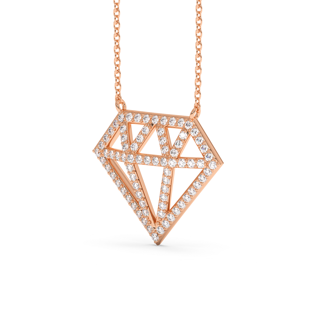 Pandantiv cu Diamante de 0.51ct