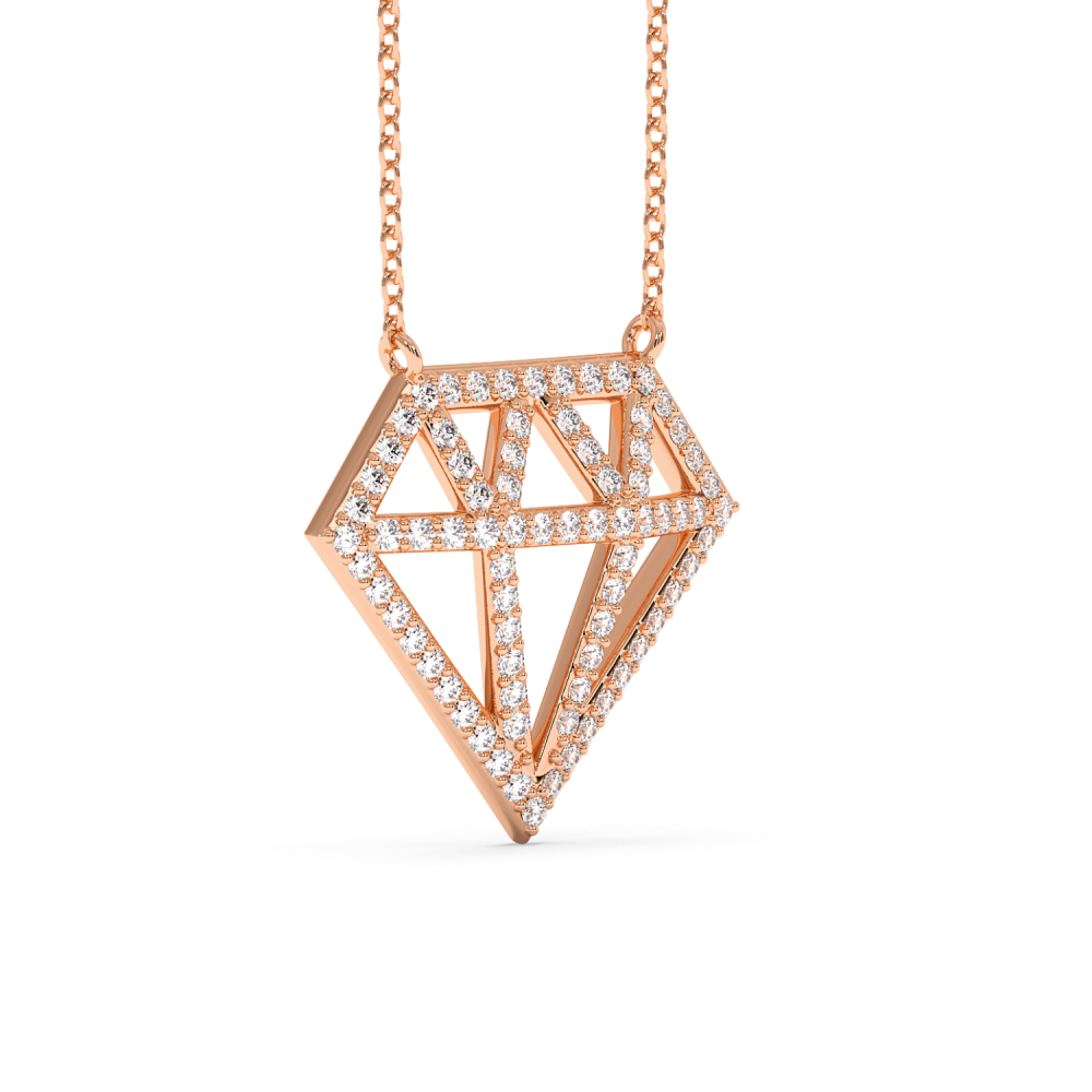 Pandantiv cu Diamante de 0.51ct