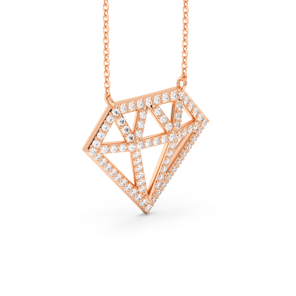 Pandantiv cu Diamante de 0.51ct