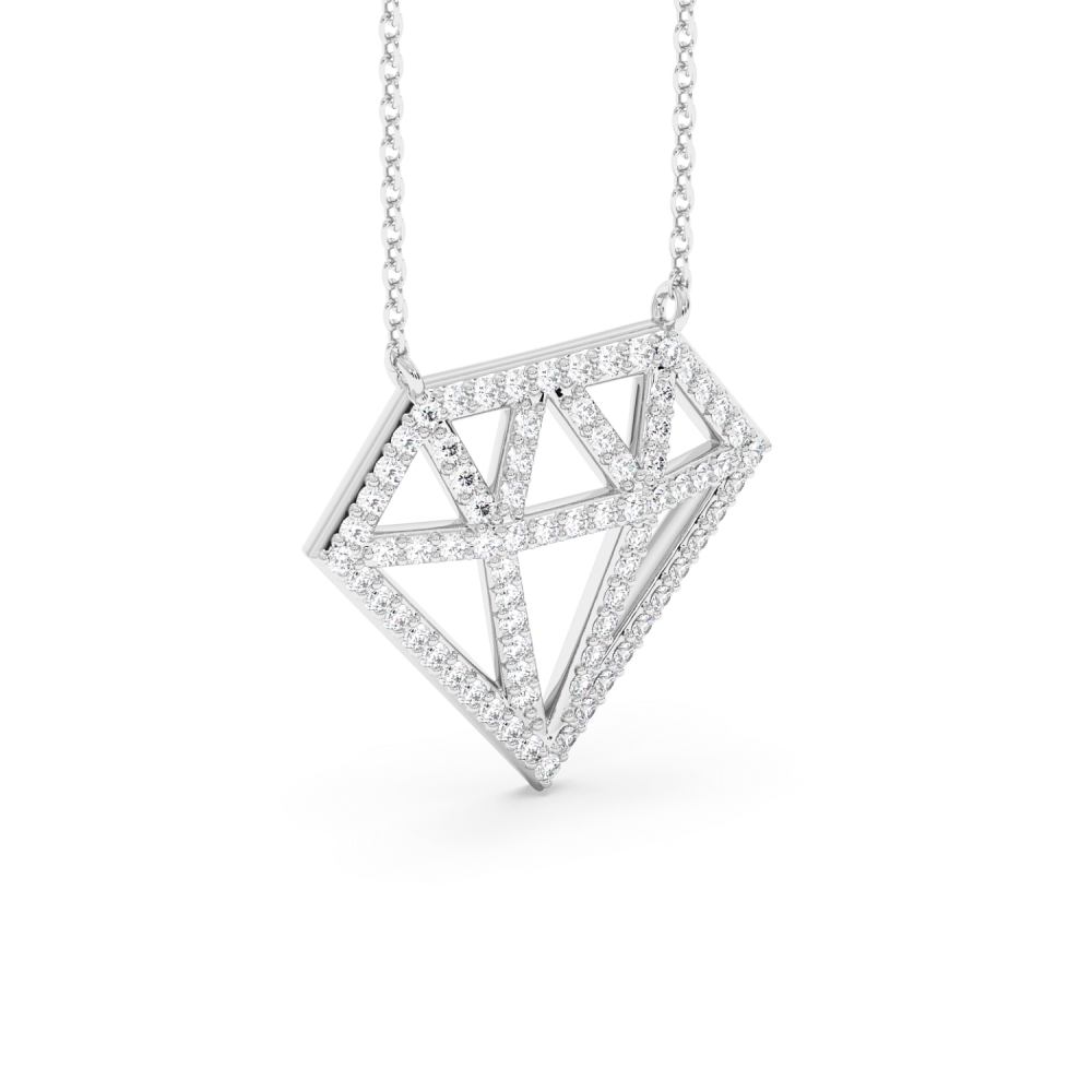 Pandantiv cu Diamante de 0.51ct