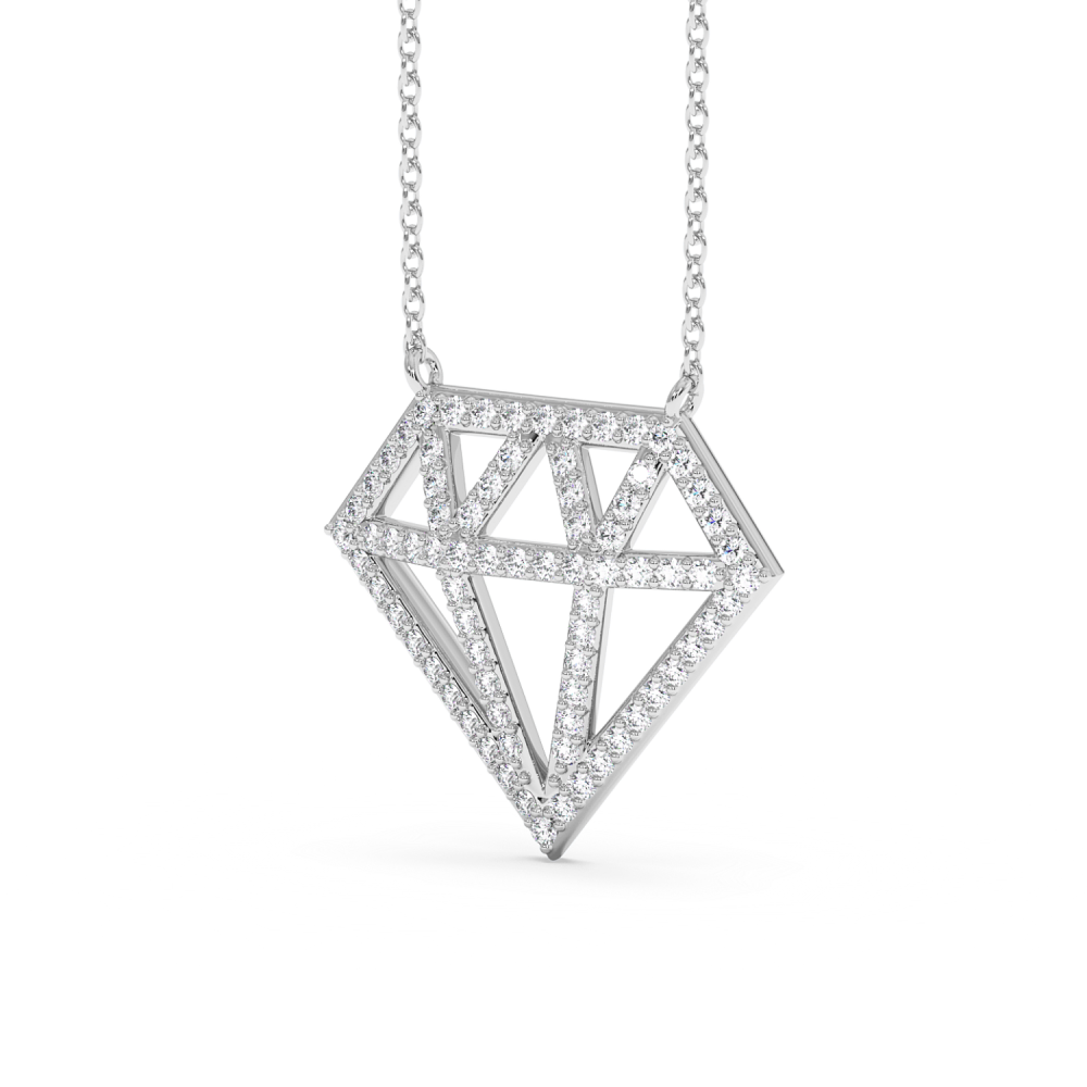 Pandantiv cu Diamante de 0.51ct