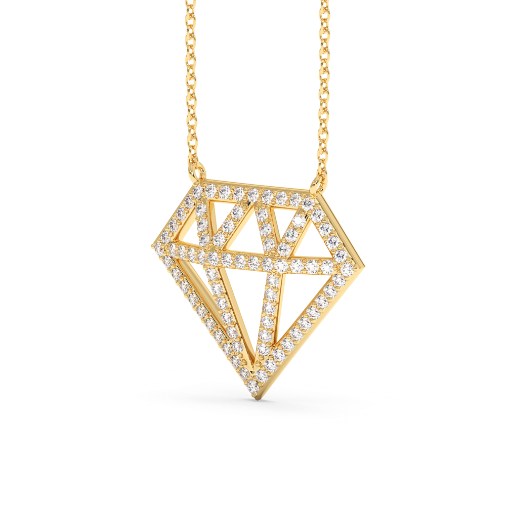 Pandantiv cu Diamante de 0.51ct