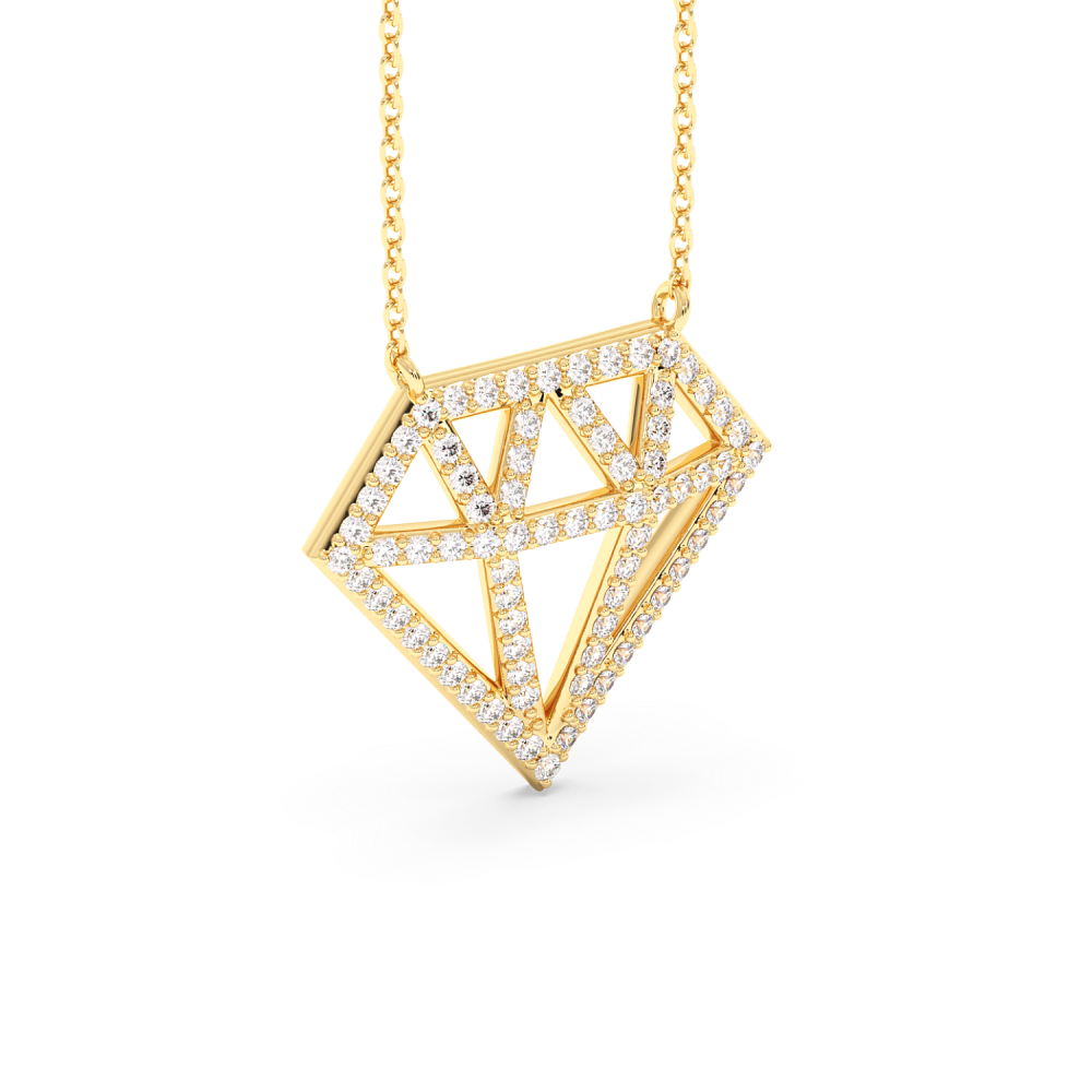 Pandantiv cu Diamante de 0.51ct