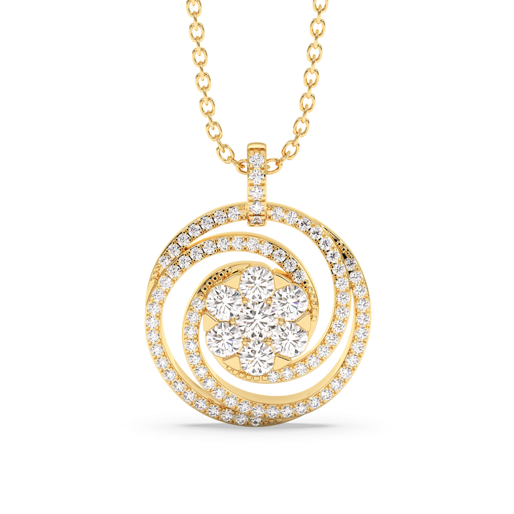 Pandantiv cu Diamante de 0.70ct